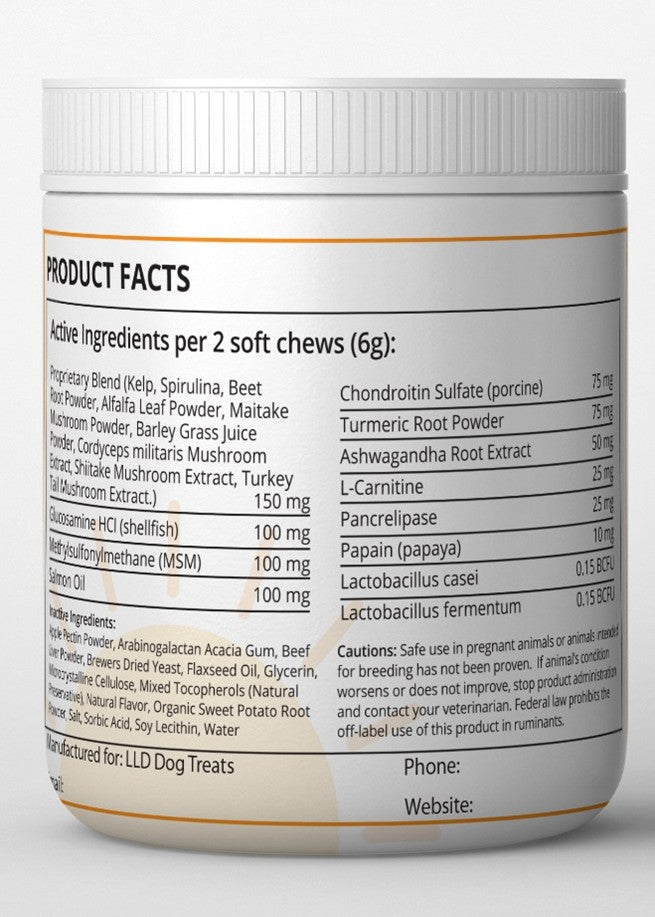 Multivitamin Soft Chew Pet Supplements
