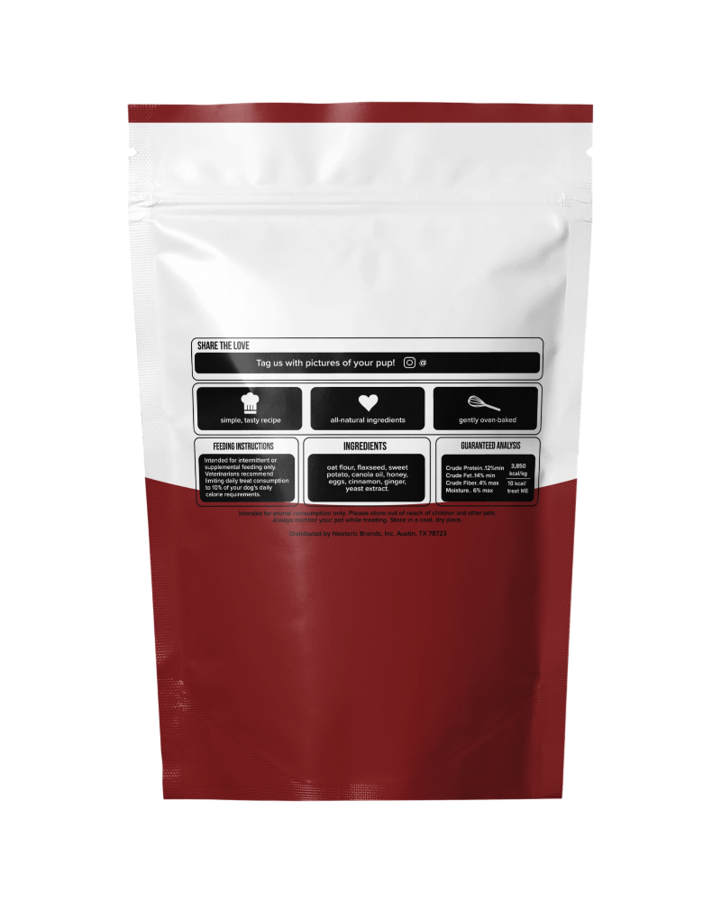 Sweet Potato & Honey - Dog Treats (5oz)