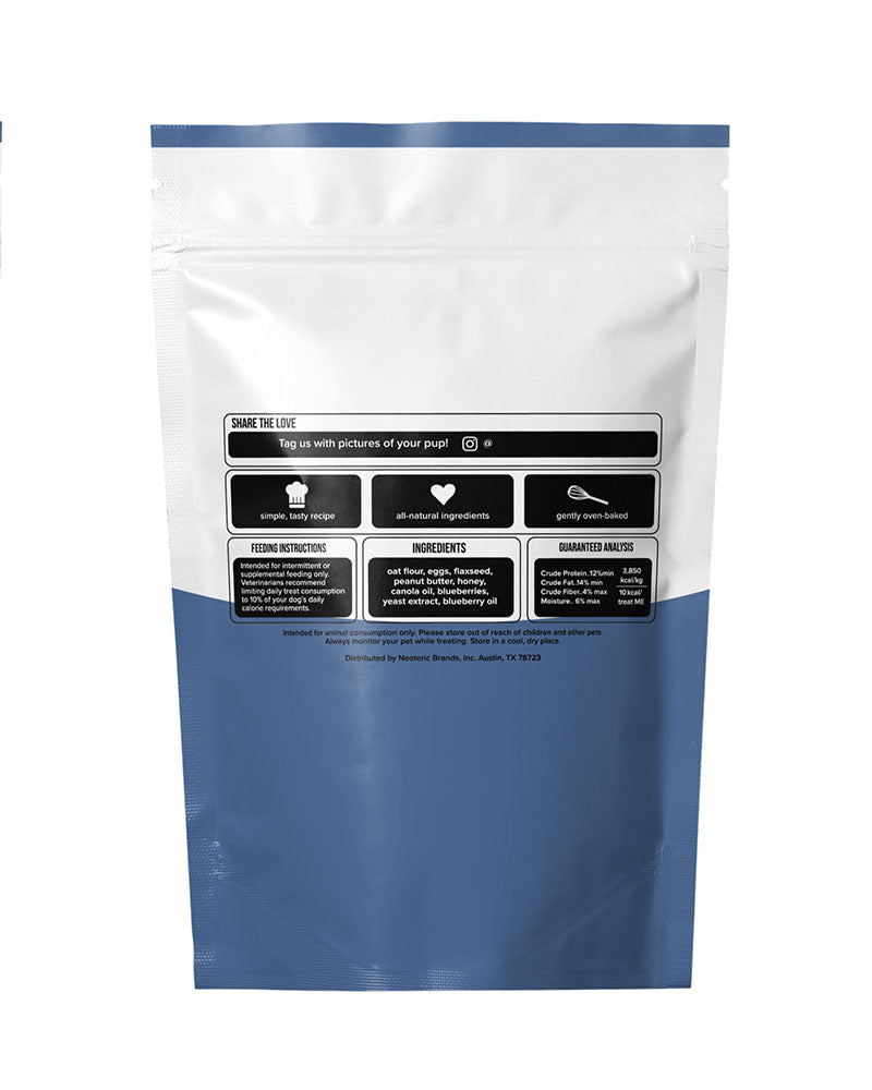 Peanut Butter & Blueberry - Biscuits (5oz)