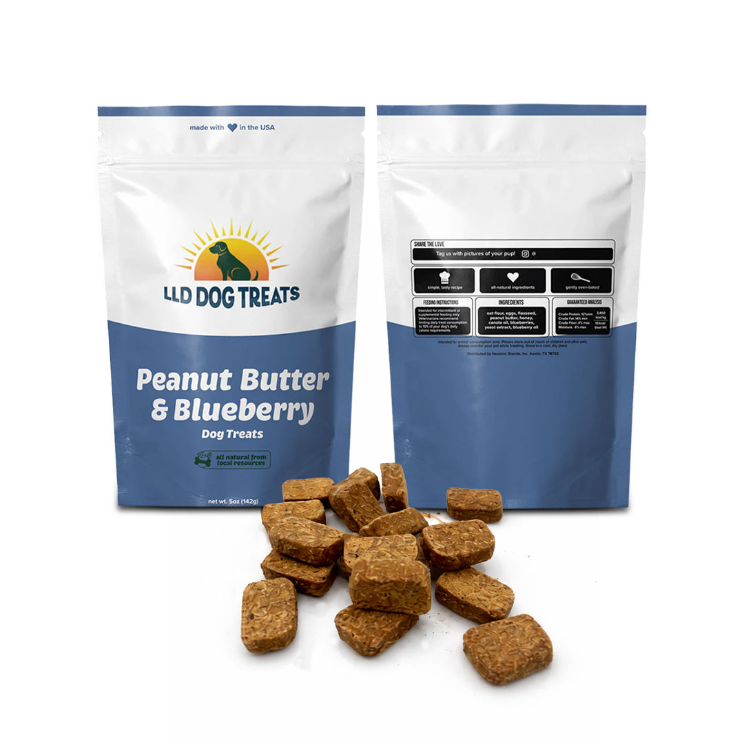 Peanut Butter & Blueberry - Biscuits (5oz)