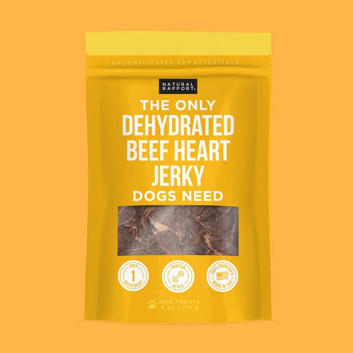 Dehydrated Beef Heart Jerky